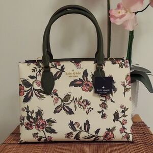 Kate Spade Rae Floral Medium Satchel - Brand New!